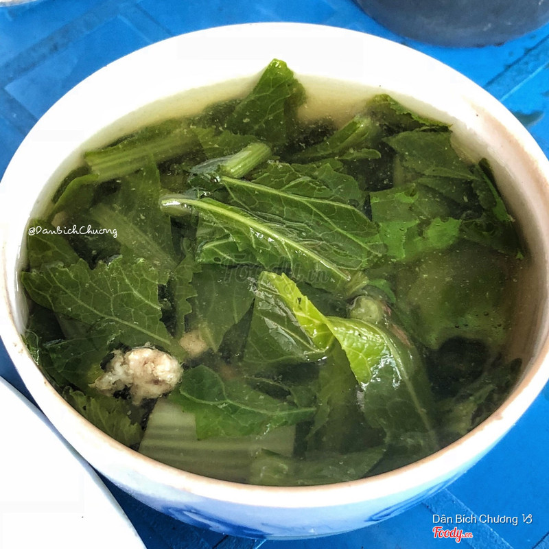 Canh cải ngọt