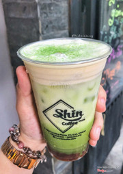 Matcha latte đậu đỏ