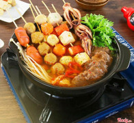 Lẩu ăn vặt chua cay