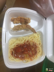 Mì Ý + Gà không xương