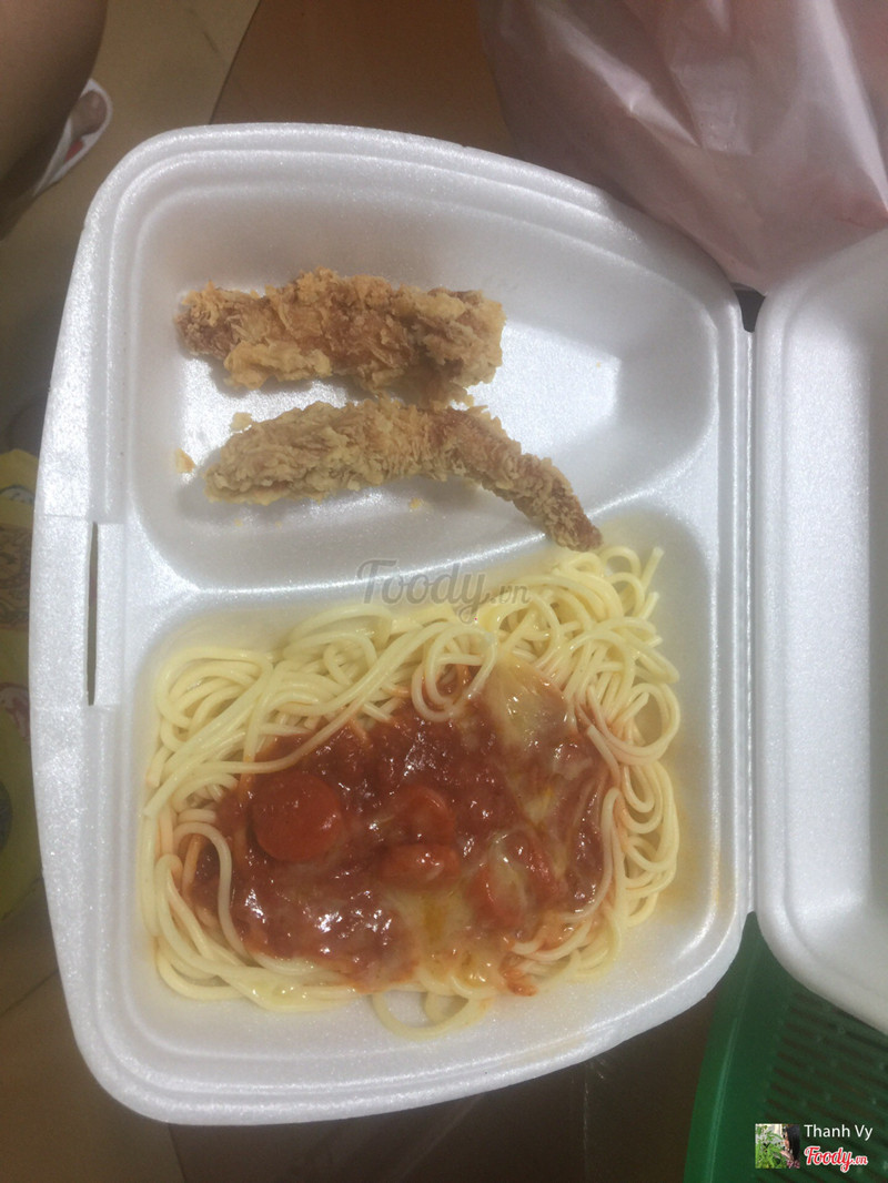 Mì Ý + Gà không xương