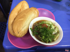 Bánh mì bò xào 40k