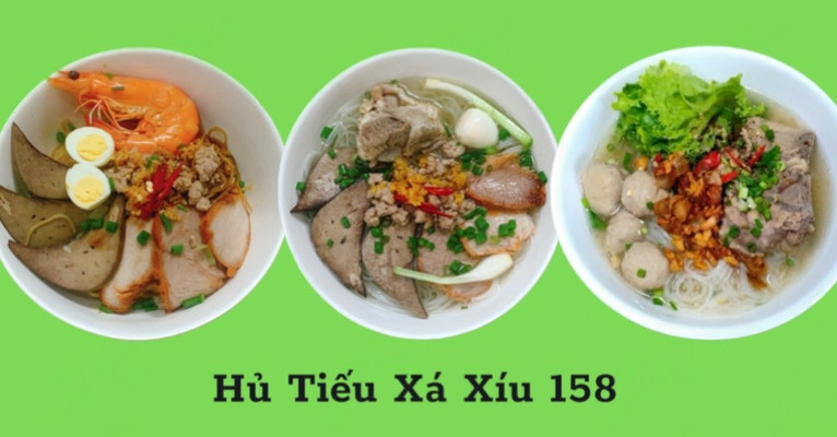 Hủ Tiếu Xá Xíu 158 - Hủ Tiếu & Mì - Hoà Hưng