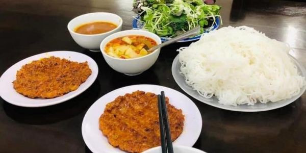 Bún Chả Nướng Quỳnh Hương - Bún Chả Nướng Và Bánh Mì Ăn Sáng - Nguyễn Tiềm