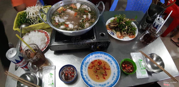 Lẩu 150k Ếch chiên giòn 100k 