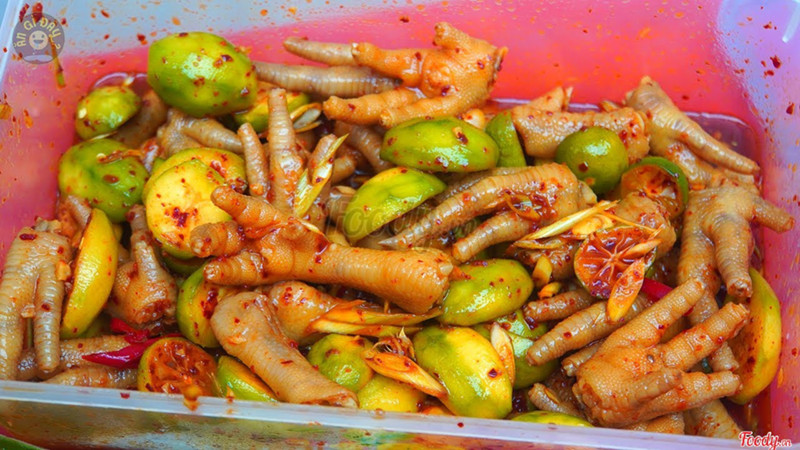 Ch&#226;n G&#224; Sả Tắc C&#243;c Non