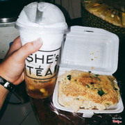 Trà Vải Macchiato + củ năng ❣ Best Huyen Le 🤹‍♀️