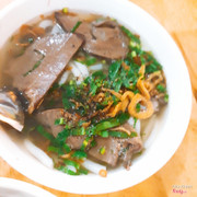 Bánh canh tim heo nước lèo 20k