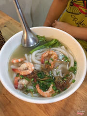 Bánh canh tép sông