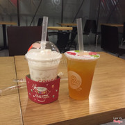 Trà xanh gong cha - trà xanh đào