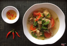 Cơm văn phòng Alô Cơm Việt- canh gân bò