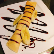 Bánh crepe chuối