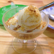 Một ly kem đủ vị dừa, nhãn, mít