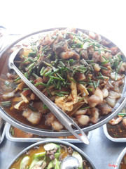 Thịt kho măng 25k