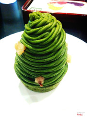 Matcha mont blance