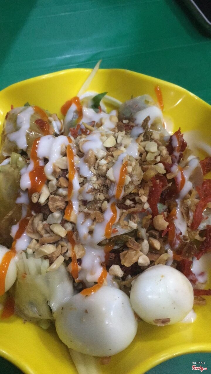 Bánh tráng trộn.