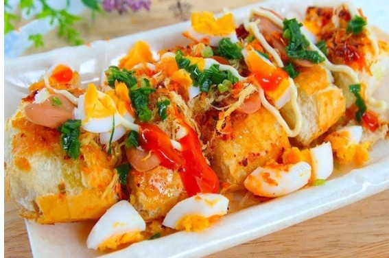 TH - Bánh Mì Nướng Muối Ớt - Tân Triều