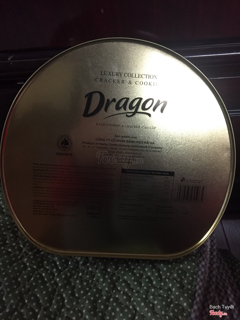 Bánh quy hộp sắt