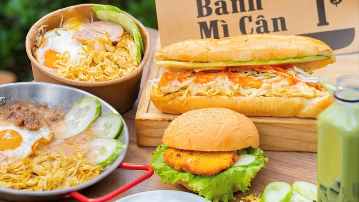 Bánh Mì Cận 1$ - Đồ Ăn Nhanh - Đà Nẵng