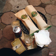 Bánh mỳ + pepsi