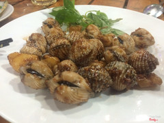 Sò huyết cháy tỏi