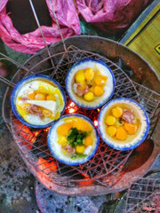 chén trứng nướng