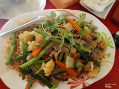 Mì xào bò 