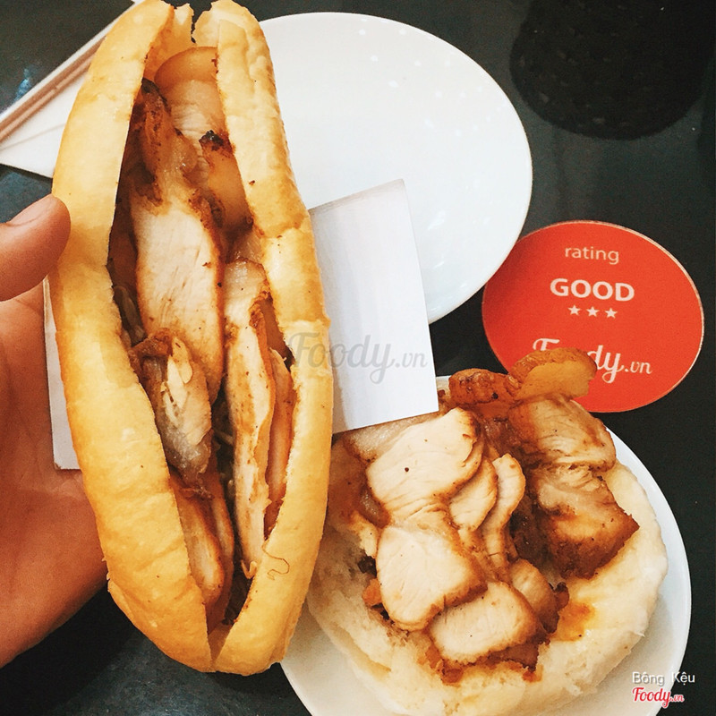 Bánh mì rau thịt