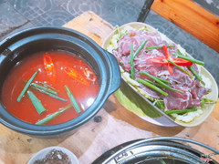 Bò nhúng ớt, món ngon cực mặc dù mình k ăn cay đc