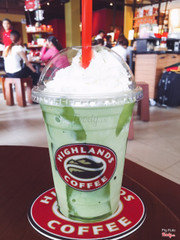 Trà xanh thạch jelly