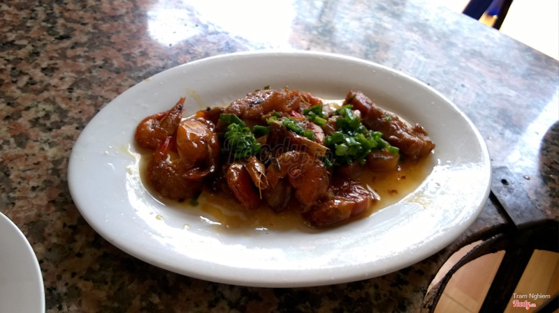 Tôm rim thịt ba rọi