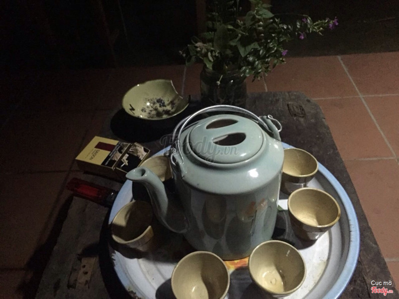 uống trà tâm tình đêm khuya 