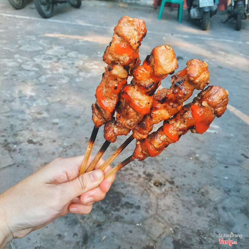 thịt xiên nướng