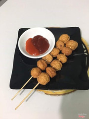 Xiên que khá ngon và giá cả thì lề đường nhé