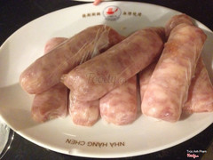 Lạp xưởng nướng