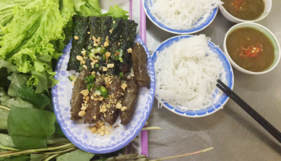 Bò Lá Lốt Bãi Trước