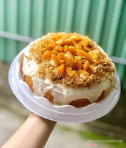 Bông lan trứng muối đậm đà, thơm ngon