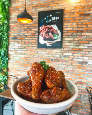 Gà rán sốt ngọt