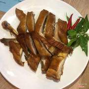 gà hấp mắm nhĩ