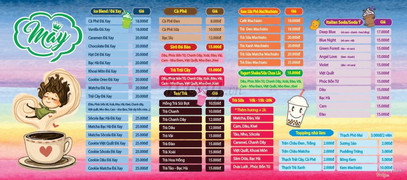 Menu Mây Tea & Coffee