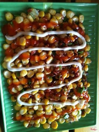 bắp xào 