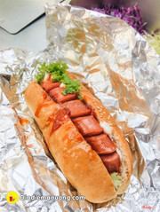 Hotdog Gà xông khói