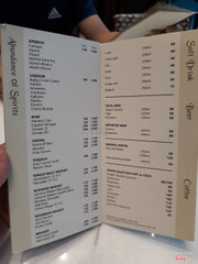 Menu nước