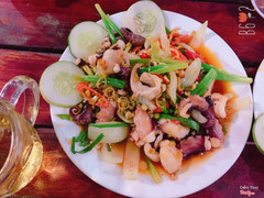 Mực xào