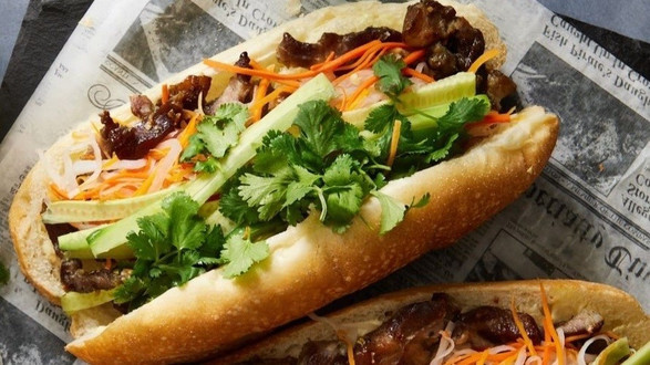 Bánh Mì Bò Xào Nhung Béo