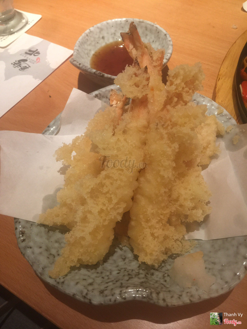 Tôm chiên tempura