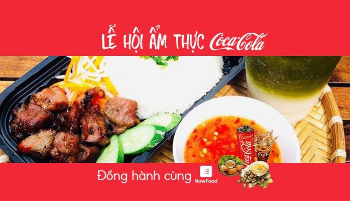 FoodFest -  Bếp Ông Ba Sài Gòn - Cơm Tấm & Rau Má - Nowfood x Coca