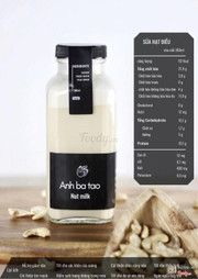 Sữa Hạt Điều
Giàu canxi
Hỗ trợ giảm cân
Giúp no lâu
Sữa cần được ngâm hạt ít nhất 4 tiếng