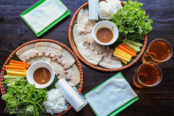 Bún Chả & Bánh Tráng Cuốn Thịt Heo Ngon - Kỳ Đồng