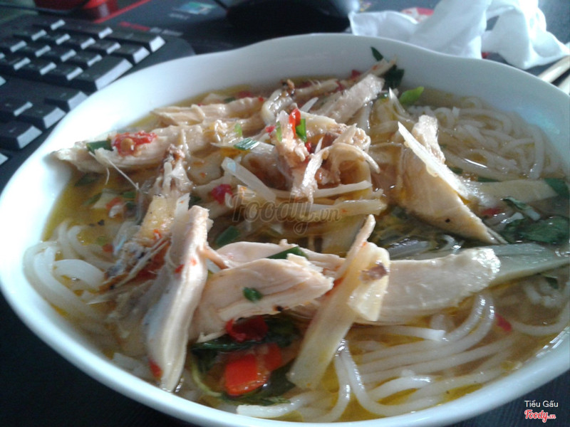 bún măng gà